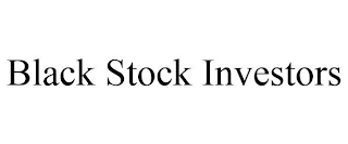 BLACK STOCK INVESTORS