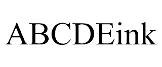 ABCDEINK