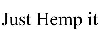 JUST HEMP IT