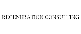 REGENERATION CONSULTING