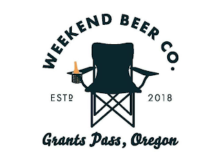 WEEKEND BEER CO. ESTD 2018 GRANTS PASS, OREGON