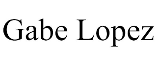 GABE LOPEZ
