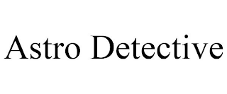 ASTRO DETECTIVE