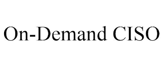 ON-DEMAND CISO