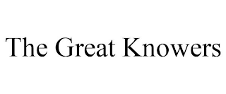 THE GREAT KNOWERS