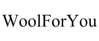 WOOLFORYOU