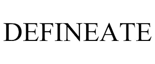DEFINEATE