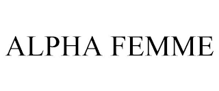 ALPHA FEMME