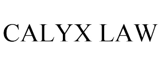 CALYX LAW