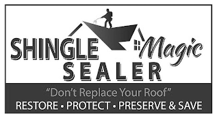 SHINGLE MAGIC SEALER "DON'T REPLACE YOUR ROOF" RESTORE · PROTECT · PRESERVE & SAVE