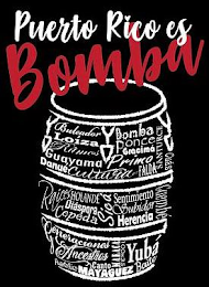 PUERTO RICO ES BOMBA, BULEADOR, LOIZA, BOMBA, PONCE, PRIMO, FALDA, CUAS, GRACIMÁ, GUAYAMA, DANUÉ, RÍTMOS, SANTURCE, RAICES, HOLANDÉ, DIÁSPORA, CEPEDA, SICÁ, SENTIMIENTO, SUBIDOR, HERENCIA, CUEMBÉ, GENERACIONES, ANCESTROS, PUERTO RICO, CANTO, MAYAGUEZ, 100 X 35, BAILE, YUBÁ, MARACA