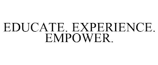 EDUCATE. EXPERIENCE. EMPOWER.