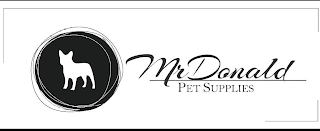 MRDONALD PET SUPPLIES