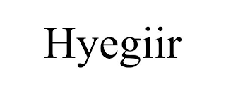 HYEGIIR
