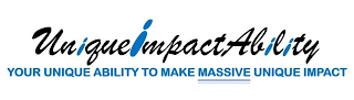 UNIQUEIMPACTABILITY YOUR UNIQUE ABILITY TO MAKE MASSIVE UNIQUE IMPACT