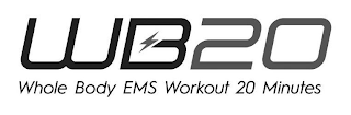 WB20 WHOLE BODY EMS WORKOUT 20 MINUTES