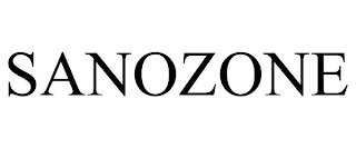 SANOZONE