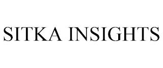 SITKA INSIGHTS