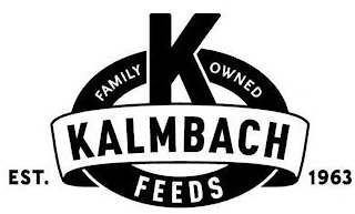 K FAMILY OWNED KALMBACH FEEDS EST. 1963