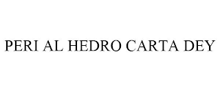 PERI AL HEDRO CARTA DEY