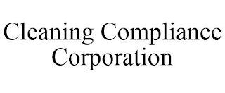 CLEANING COMPLIANCE CORPORATION