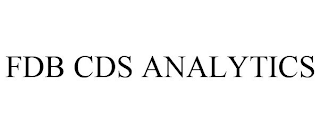 FDB CDS ANALYTICS