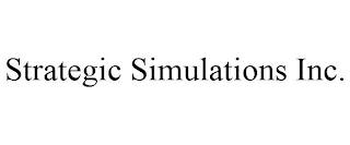 STRATEGIC SIMULATIONS INC.