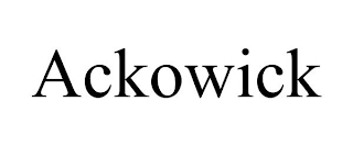 ACKOWICK