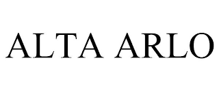 ALTA ARLO