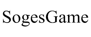 SOGESGAME