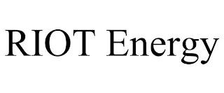 RIOT ENERGY