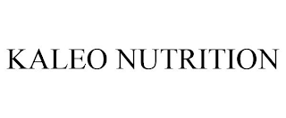 KALEO NUTRITION