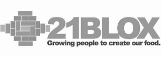 21BLOX GROWING PEOPLE TO CREATE OUR FOOD.