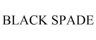 BLACK SPADE