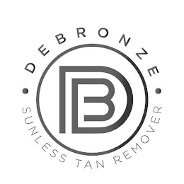 B D DEBRONZE SUNLESS TAN REMOVER