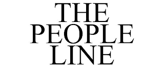 THE PEOPLE LINE