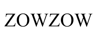 ZOWZOW