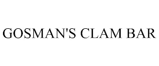 GOSMAN'S CLAM BAR