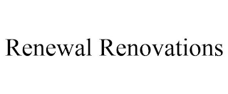 RENEWAL RENOVATIONS