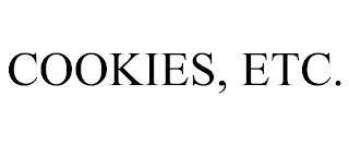 COOKIES, ETC.