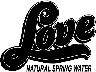 LOVE NATURAL SPRING WATER