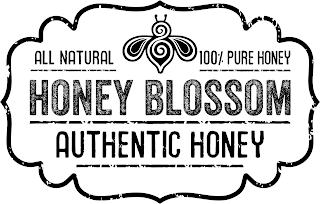 ALL NATURAL 100% PURE HONEY HONEY BLOSSOM AUTHENTIC HONEY