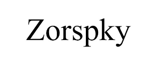 ZORSPKY