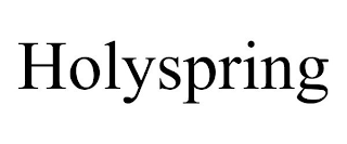 HOLYSPRING