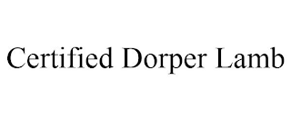 CERTIFIED DORPER LAMB