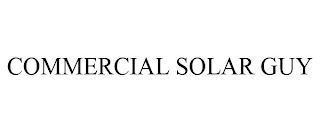 COMMERCIAL SOLAR GUY