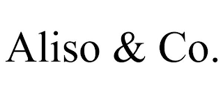 ALISO & CO.