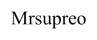 MRSUPREO