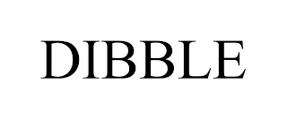 DIBBLE