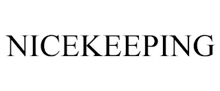 NICEKEEPING